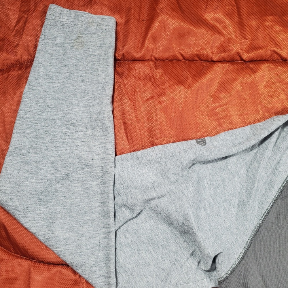 2013 Nike Long‎ Sleeve T shirt Grey Embroidered Swoosh Men's Large - Picture 3 of 16